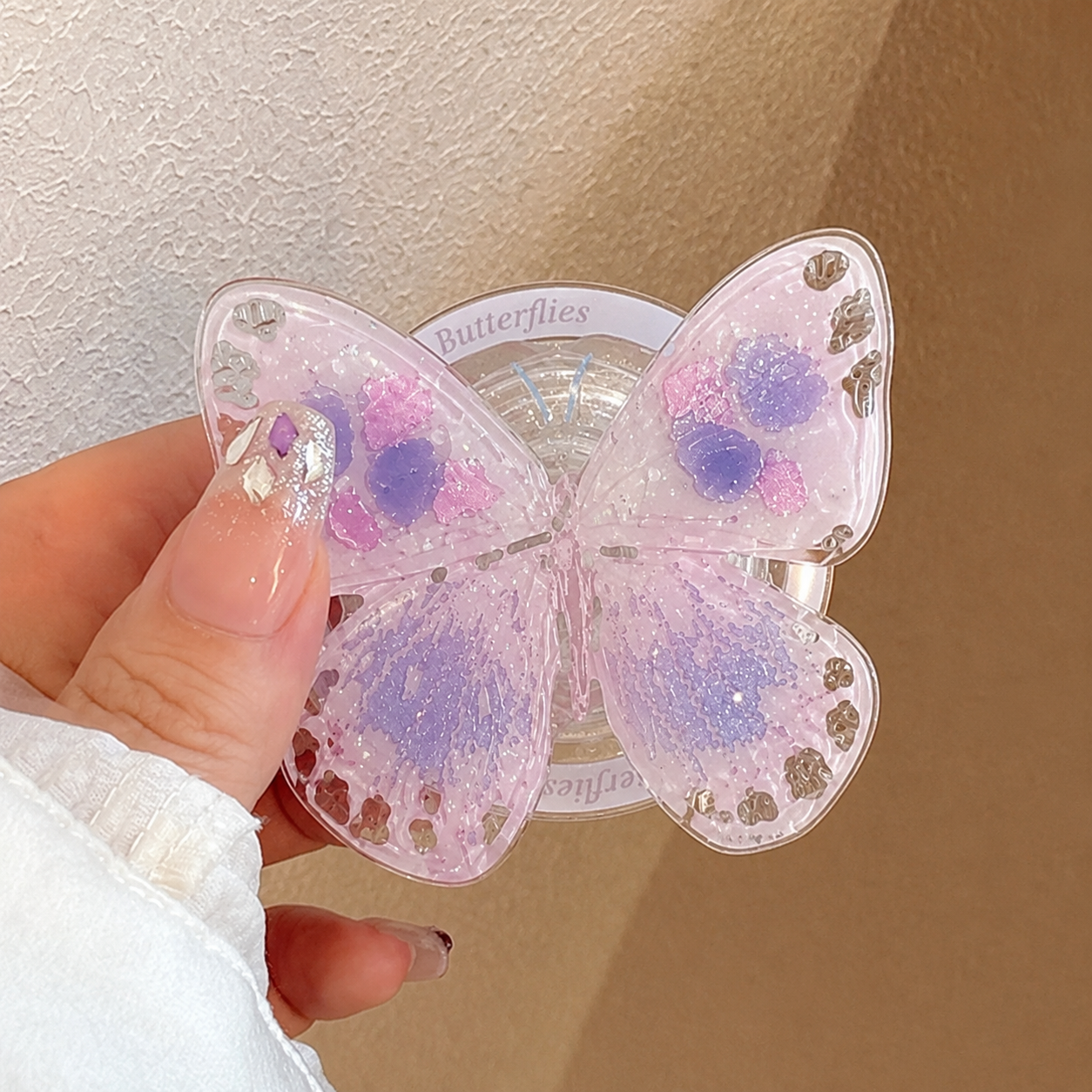 Mystic Butterfly Pop Socket