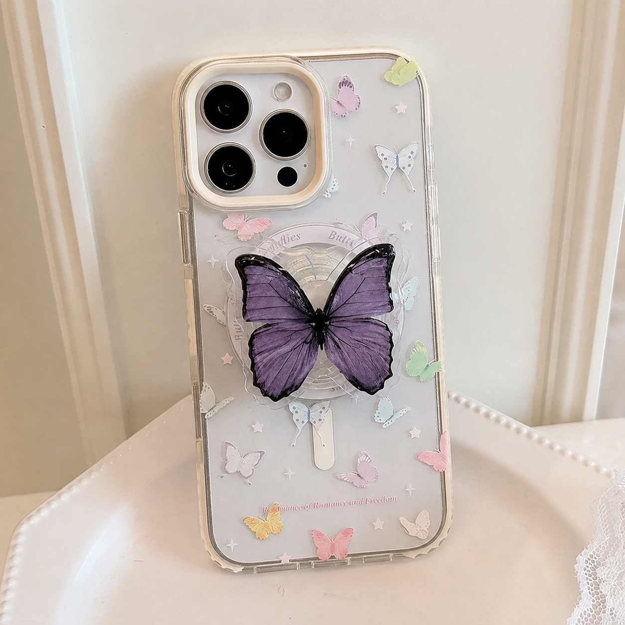 Mystic Butterfly Pop Socket