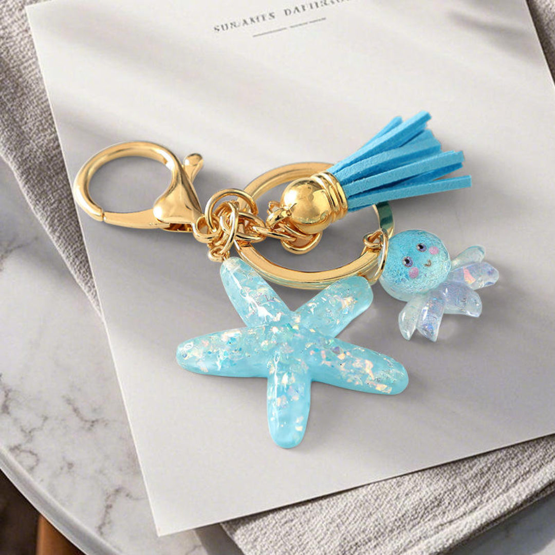 Ocean Breeze Charm KeyChain