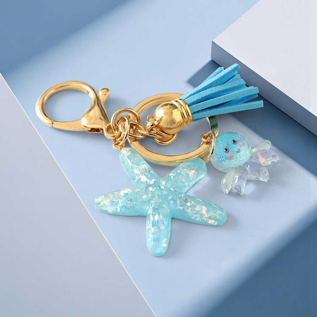 Ocean Breeze Charm KeyChain