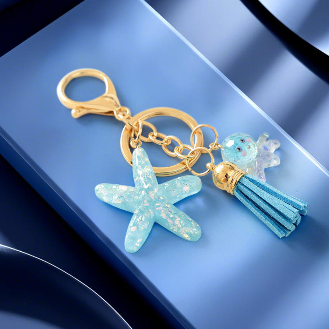 Ocean Breeze Charm KeyChain