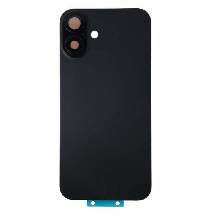 Back Glass with Steel Plate and MagSafe Magnet for Apple iPhone 16 Plus Black