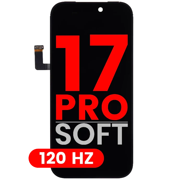 iPhone 17 Pro Replacement Screen Soft OLED 120Hz